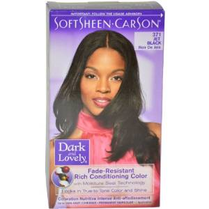 Dark and Lovely Fade Resistant Rich Conditioning Color, No. 371 Jet Black