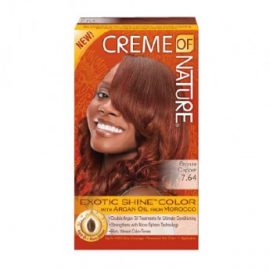 Creme Of Nature Exotic Shine Hair Color, Bronze Copper 7.64