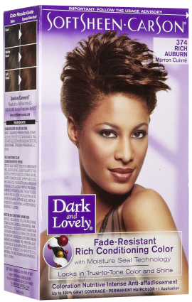 Dark & Lovely Fade-Resistant Rich Conditioning Color 374 Rich Auburn
