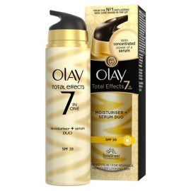 Olay Total Effects 7-in-1 Moisturiser And Serum Duo SPF 20