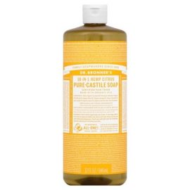 Dr. Bronner’s Organic 18-In-1 Hemp Citrus Castile Liquid Soap 32oz