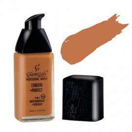 GlamGals Conceal + Perfect 2 In 1 Matt Foundation + Concealer