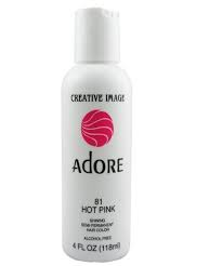 Adore Shining Semi Permanent Hair Color 81 Hot Pink