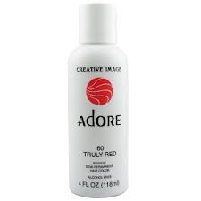 Adore Shinning Semi-Permanent Hair Color 60 Truly Red