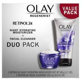Olay Regenerist Retinol 24 Duo Pack – Cleanser & Moisturizer