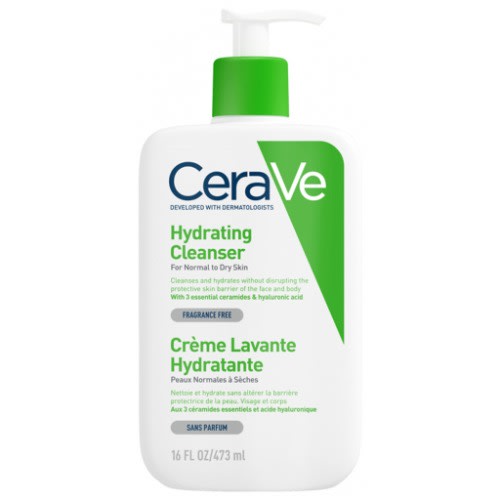 Cerave Hydrating Cleanser – 473 ml