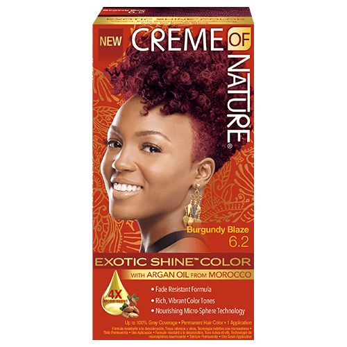Creme of Nature Exotic Shine Hair Color– 6.2 Burgundy Blaze