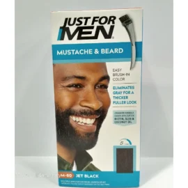 Just For Men Moustache & Beard Brush-in Color – Jet Black