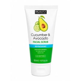 Beauty Formulas Cucumber and Avocado Facial Scrub
